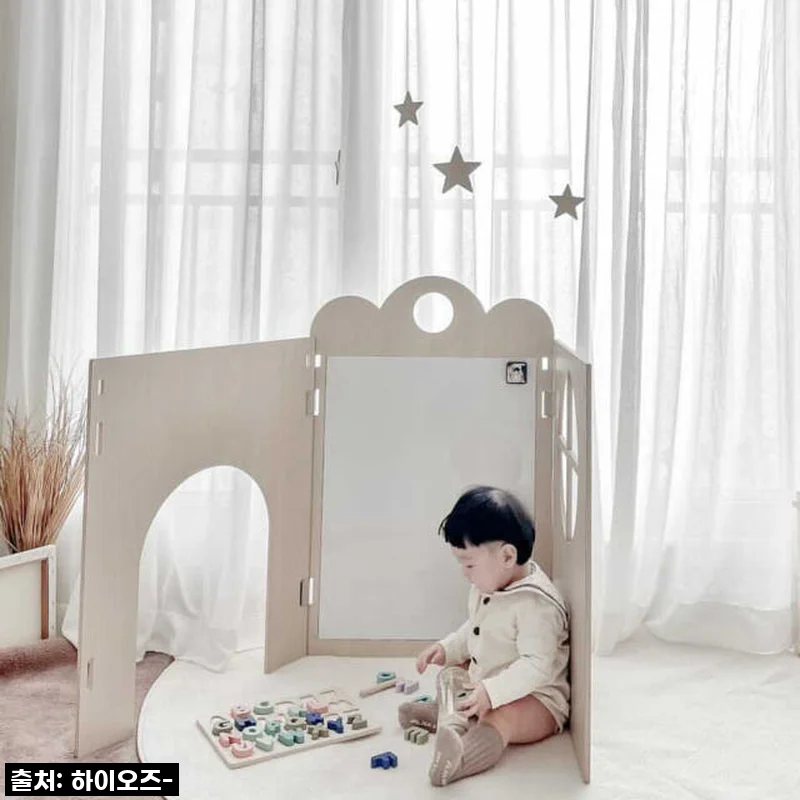 우리 아이의 찐 애착 공간! 하이오즈 자작나무 플레이하우스 보드, 이 가격 실화인가요?!