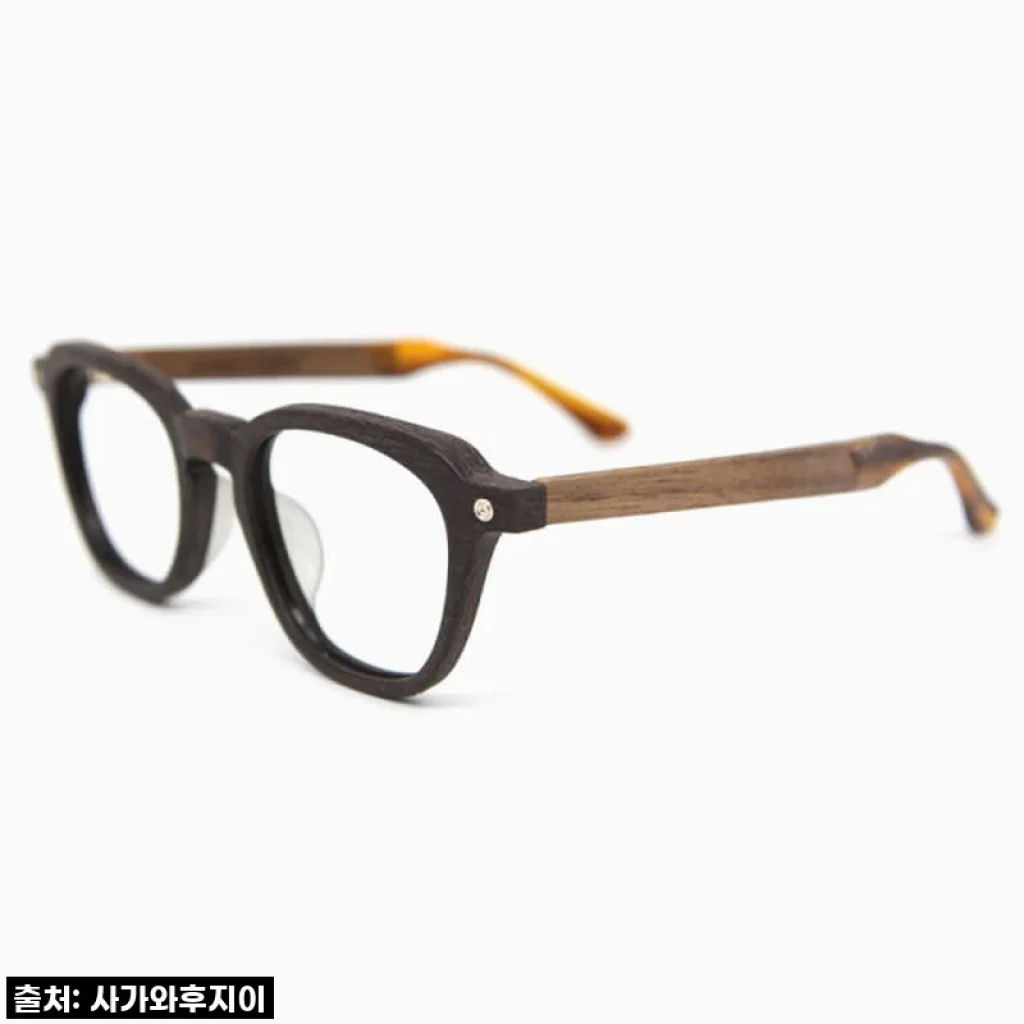 인생 안경 찾았다! [사가와후지이] KATZ 103t 수제 나무안경테, 이 감성 어쩔 거야!