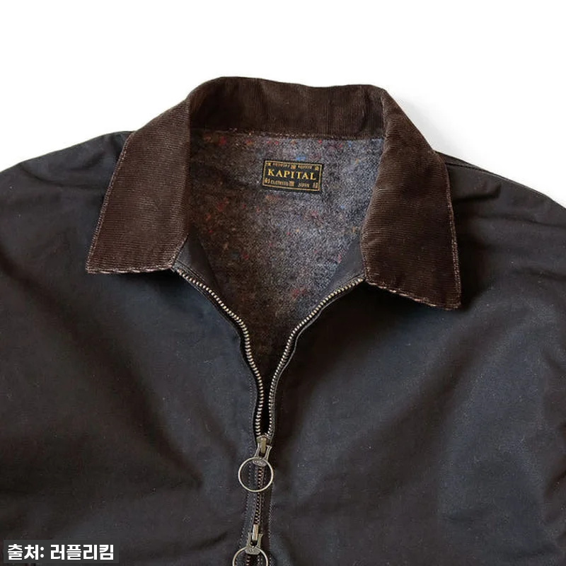 캐피탈 KAPITAL 코튼 오일코팅 관련 이미지 1