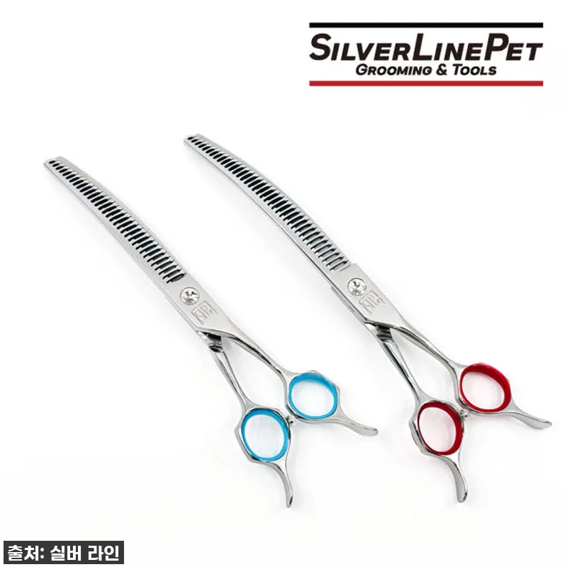 실버라인펫 MDC 강아지 지우개 요술 커브가위 2세대, 우리 솜이 미용 시간이 정말 즐거워졌어요!