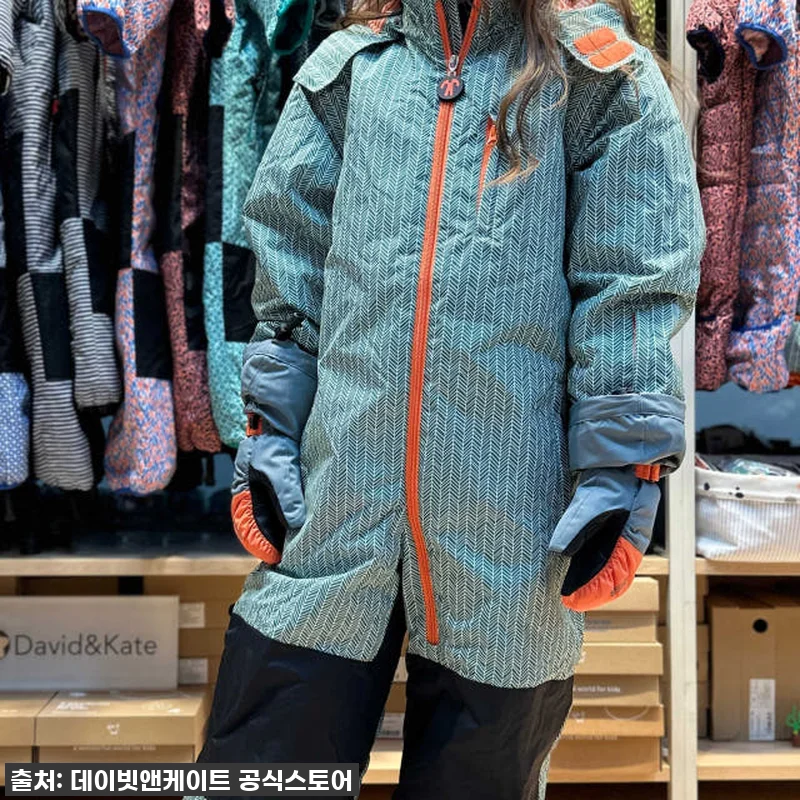 데이빗앤케이트 주니어 올인원 스키복 관련 이미지 2