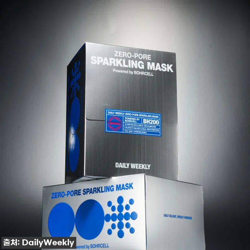 데일리위클리 제로 모공 스파클링 마스 관련 이미지 2