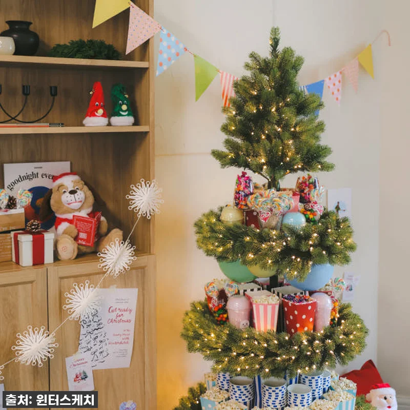 윈터스케치 크리스마스 전구 일체형 회 관련 이미지 2