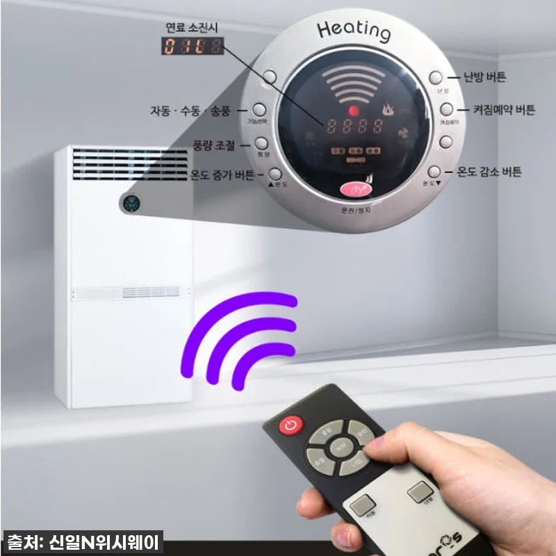 52평 공간도 훈훈하게! '대형 석유 관련 이미지 4