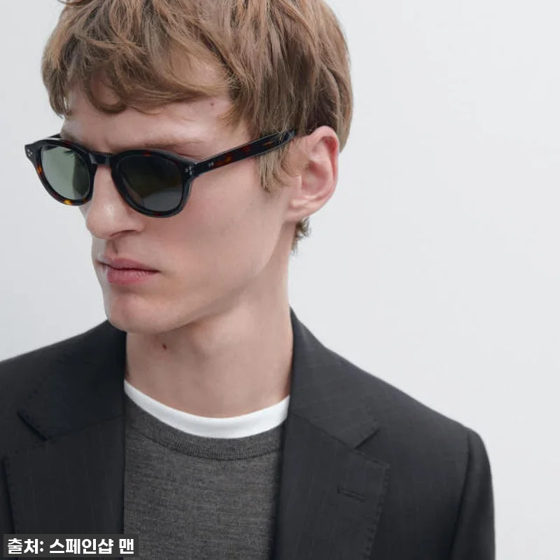 마시모두띠 프리미엄 울 스트라이프 블 관련 이미지 4