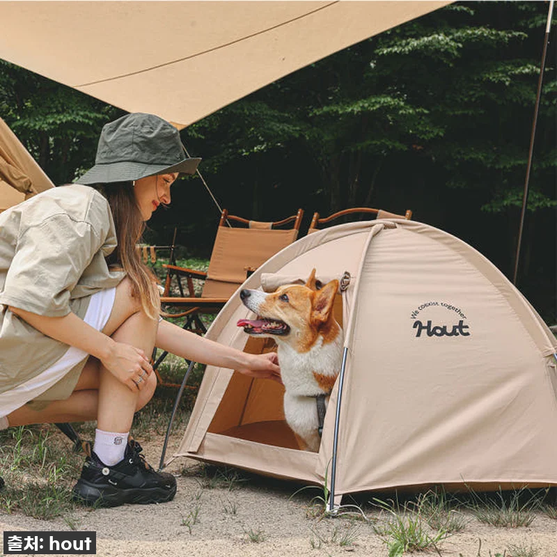 하웃 아웃도어 반려동물 강아지 캠핑 관련 이미지 3