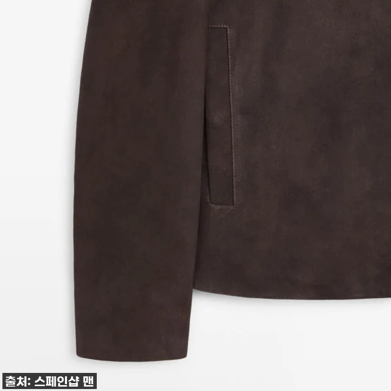마시모두띠 스웨이드 고트스킨 레더 집 관련 이미지 7