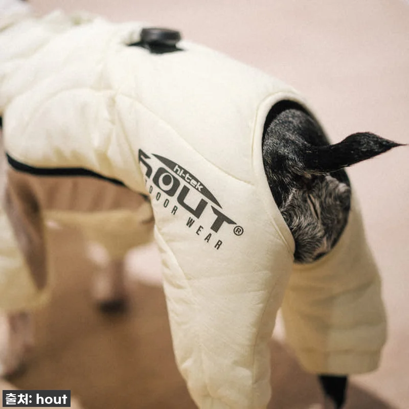 하웃 강아지 패딩 올인원 애견 겨울 관련 이미지 8