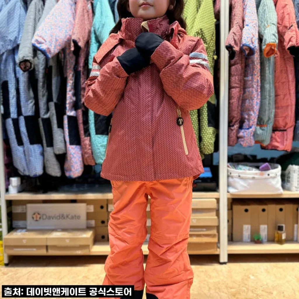 데이빗앤케이트 주니어 스키복 WICK SOFT RED, 우리 아이 겨울 스포츠룩으로 완벽! 솔직 후기