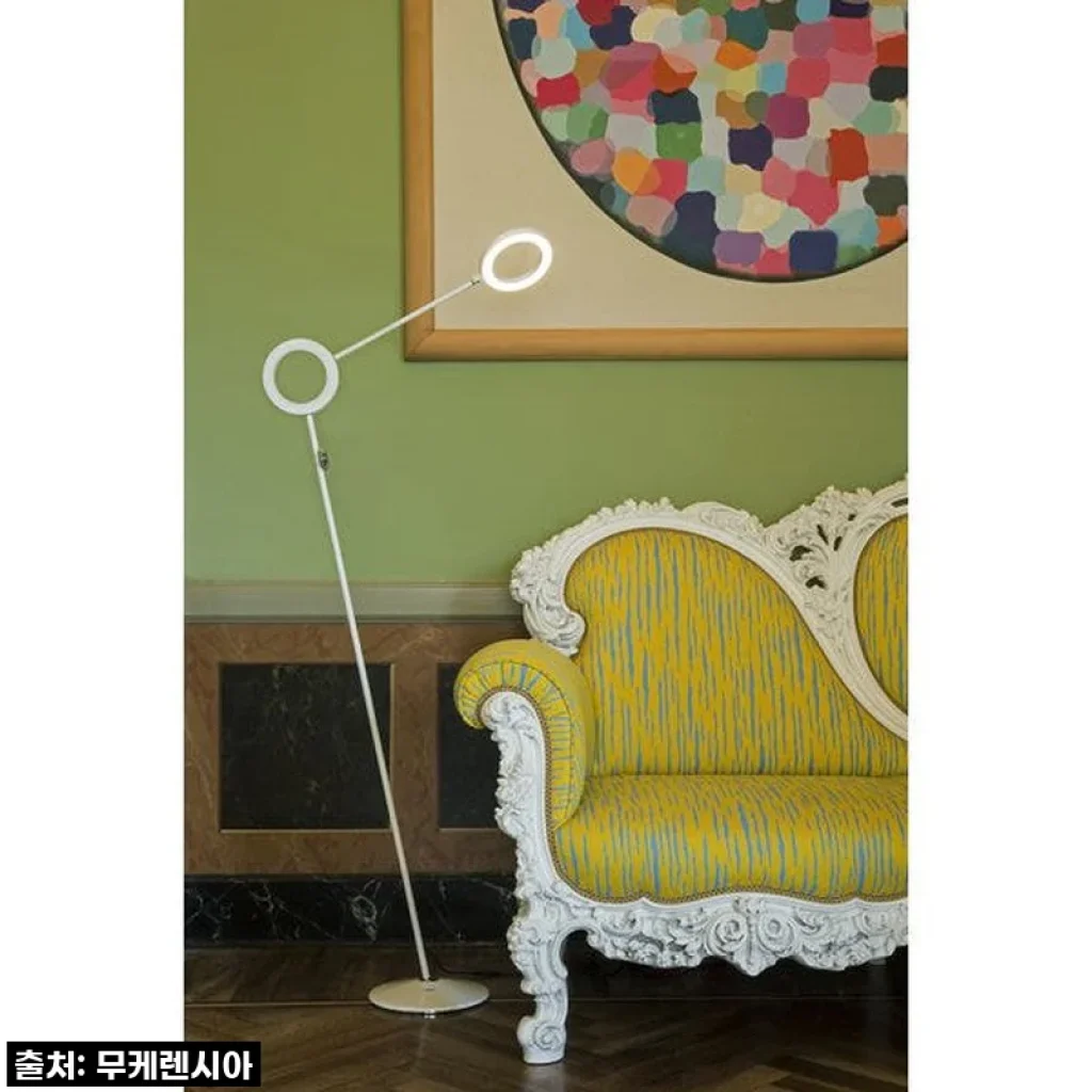 라문 아물레또 플로어 스탠드 조명 불투명, 우리 집 감성 한 스푼 더했어요!