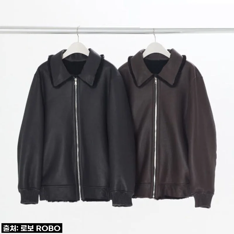 [로보] 프리미엄 리버시블 무스탕 점퍼 GMS23C061, 직접 경험해본 올겨울 최고의 선택!