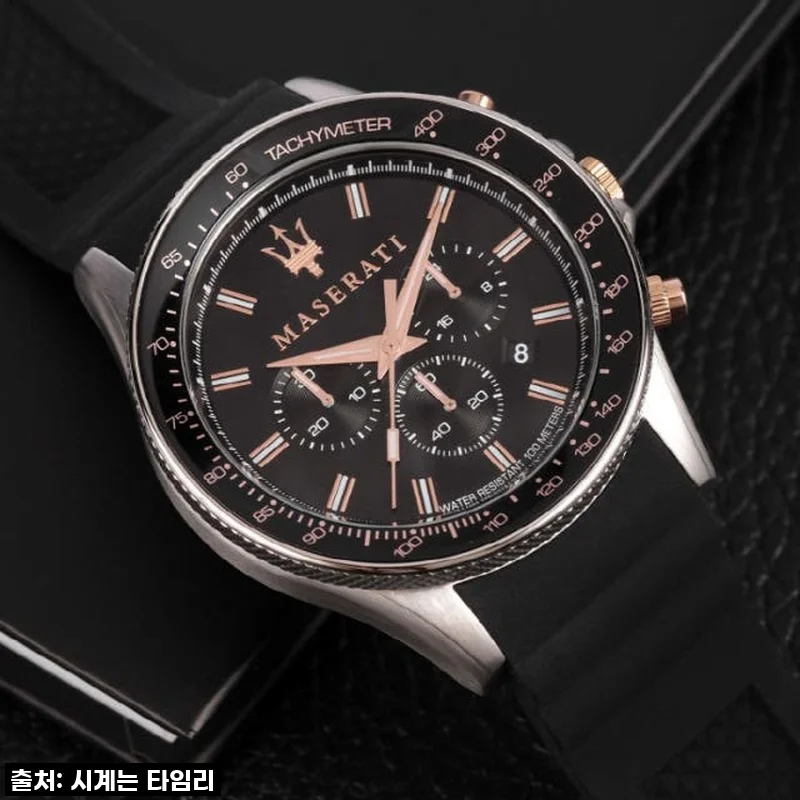 마세라티 SFIDA 시계, 데일리룩에 스포티한 고급스러움 한 스푼! 직접 사용해 본 솔직 후기