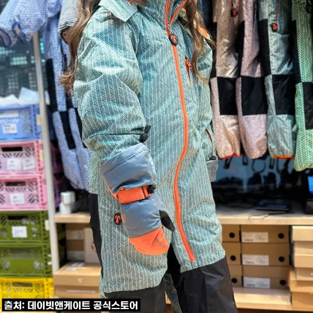 데이빗앤케이트 주니어 올인원 스키복 보드복 MANU 장갑 세트, 우리 아이 겨울 준비 끝!
