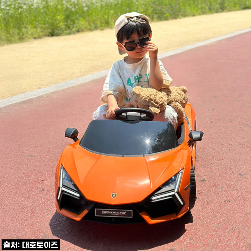 람보르기니 레부엘토 유아전동차, 우리 아이 첫 슈퍼카 드림카! (사용후기)