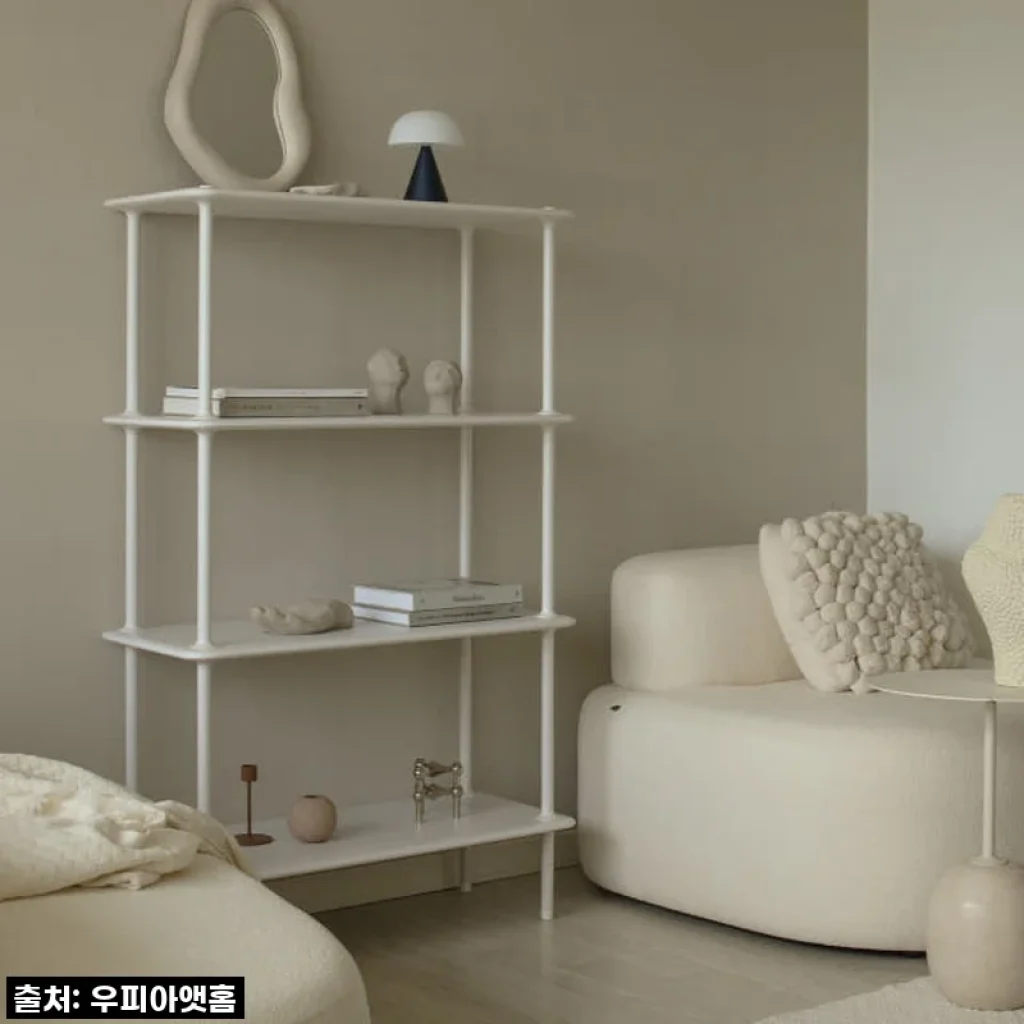 우리 집 깔끔 인테리어 비법? [우피아] 모브제 프리미엄 모듈 수납장 800 3단 오픈 후기!