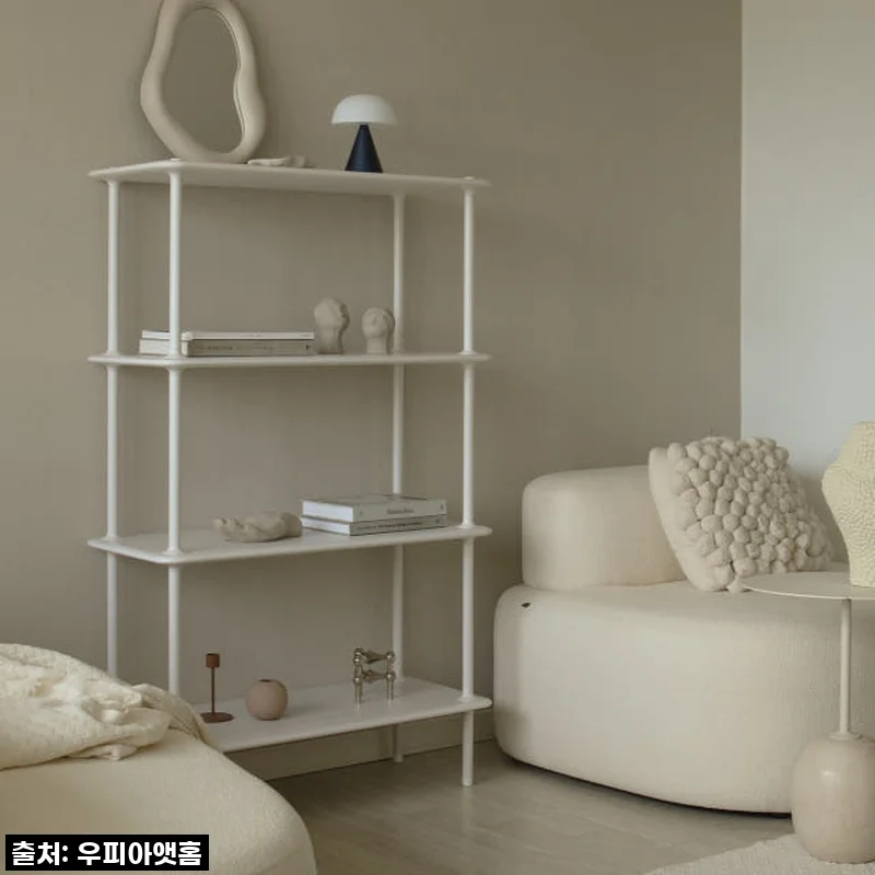 우리 집 깔끔 인테리어 비법? [우피아] 모브제 프리미엄 모듈 수납장 800 3단 오픈 후기!