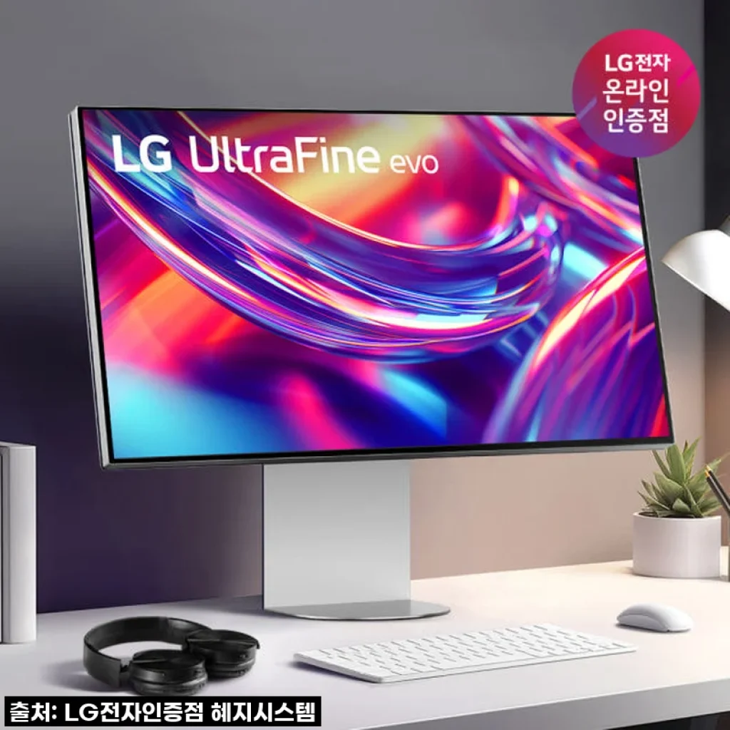 LG 울트라파인 evo 32U990AS: 6K 전문가용 모니터, 드디어 내 작업실에 빛을 선물하다!