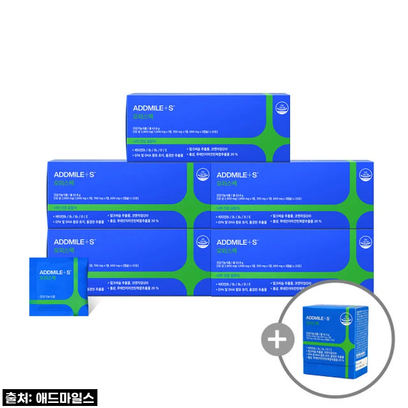 피곤한 일상 속 한 줄기 빛! 올인원 멀티비타민 하루한팩 오피스팩, 내 건강 시크릿!