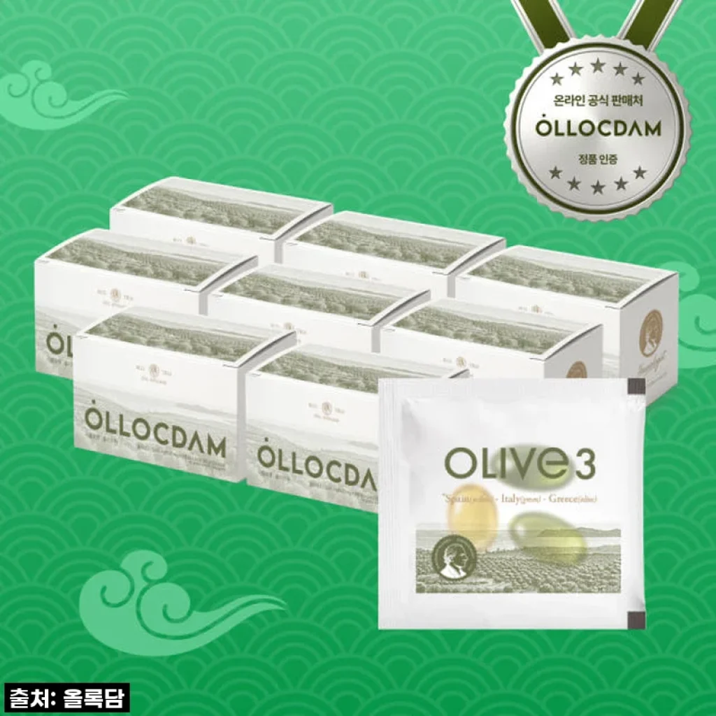 지중해의 선물, 올록담 올리브3 EVOO 캡슐로 찾은 활력! 8개월 직접 경험해 본 이야기