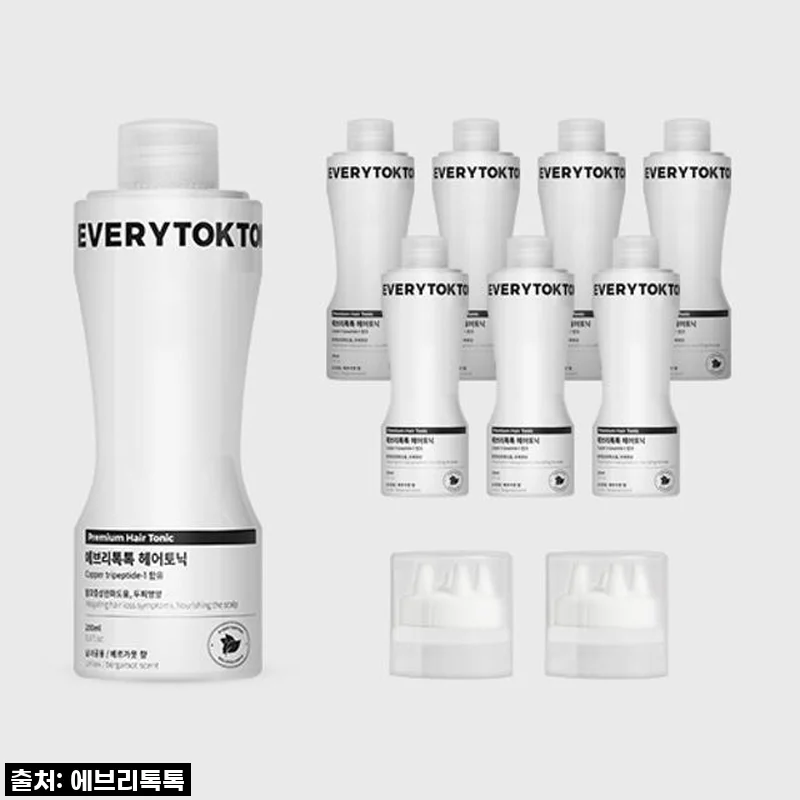 점점 더 풍성하게! 에브리톡톡 헤어토닉 13개월 관리 세트, 저의 솔직한 사용 후기