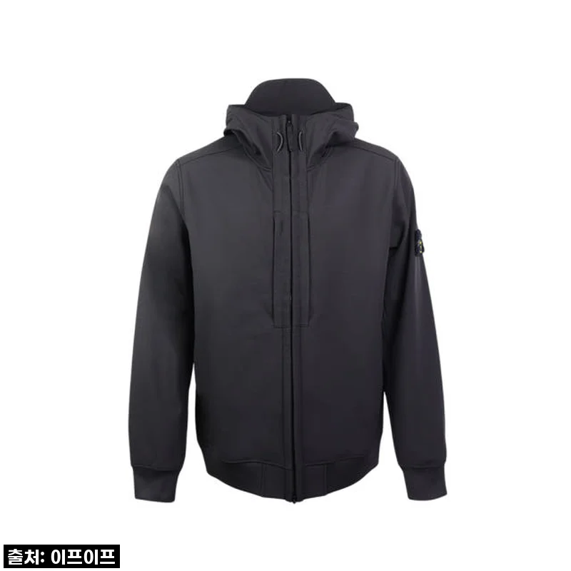 쌀쌀한 간절기 필수템! 스톤아일랜드 와펜 소프트 쉘 후드 자켓 7915Q0122 V0029, 제가 직접 입어보니!