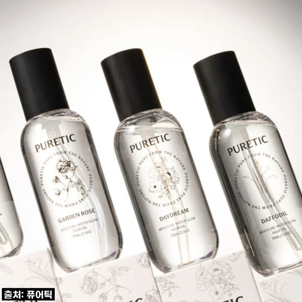 푸석한 겨울 머릿결 구원! 퓨어틱 모이스쳐 워터글로우 헤어오일 3SET, 제 인생템 등극?