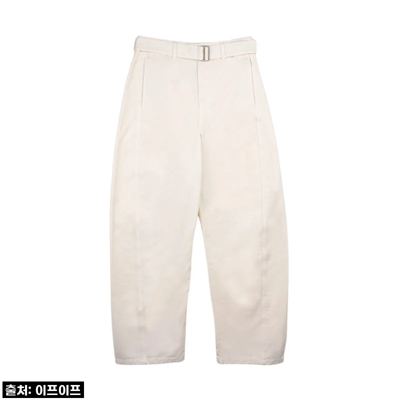 르메르 여성 트위스티드 벨티드 팬츠, 내 옷장에 찾아온 미니멀 시크의 완성! (PA326 LD1034 WH004)