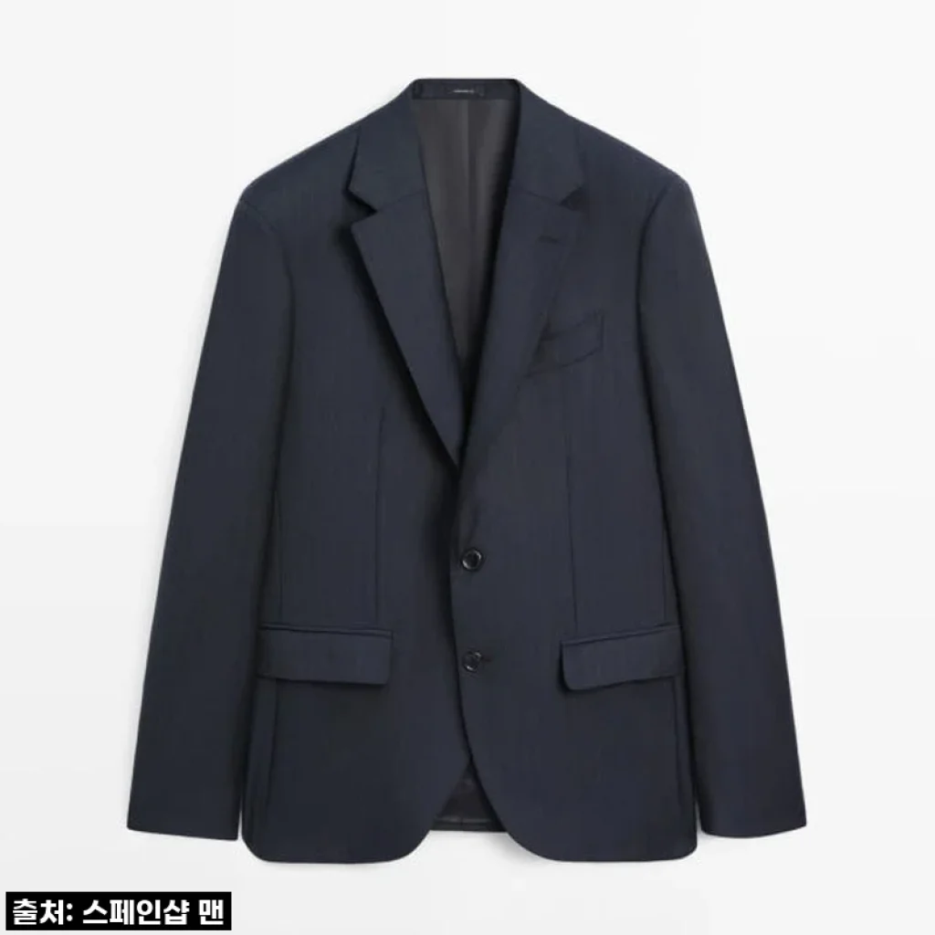 마시모두띠 프리미엄 울 스트라이프 블레이저, 내 옷장 속 빛나는 존재감!