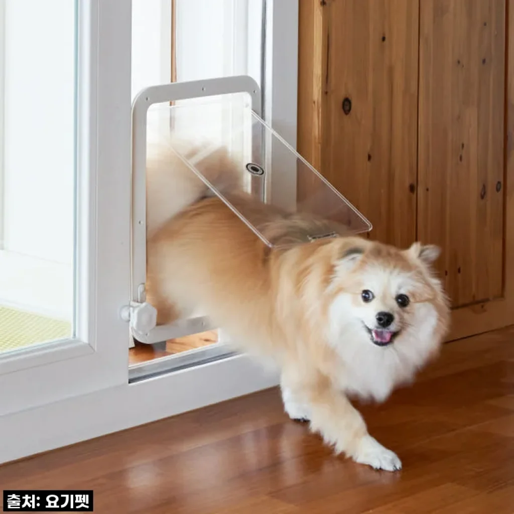 우리집 댕냥이 베란다 출입문, '요기펫 높이조절 펫도어' 직접 써보니 이건 무조건 추천템!