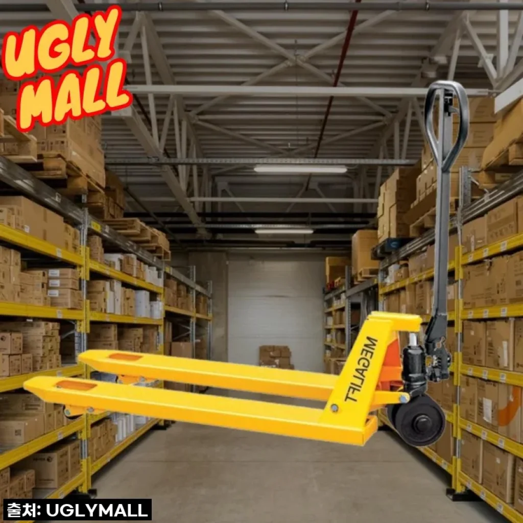 2.5톤 핸드자키 수동지게차 사용후기: 작업 효율이 눈에 띄게 좋아졌어요