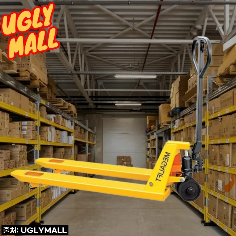 2.5톤 핸드자키 수동지게차 사용후기: 작업 효율이 눈에 띄게 좋아졌어요