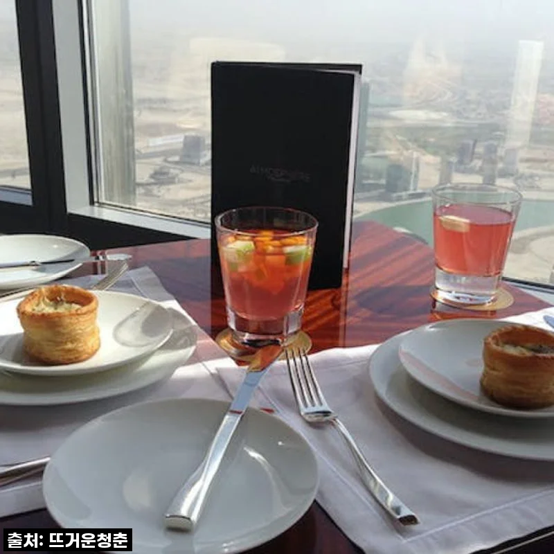 아랍에미레이트 두바이 야간 투어 & 버즈 칼리파 레스토랑 디너 체험 후기