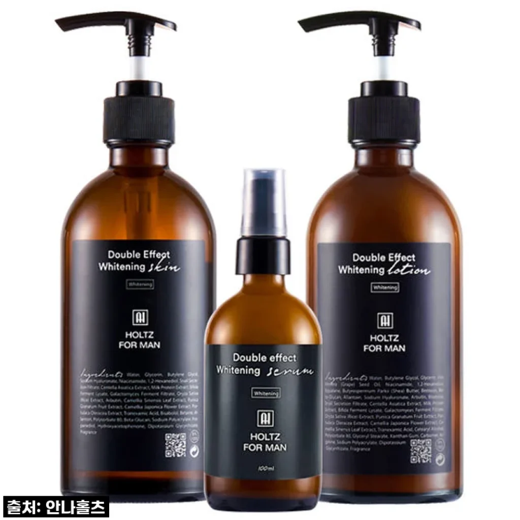 홀츠포맨 남성 화장품 미백 3종 세트 사용후기와 효과적인 사용법