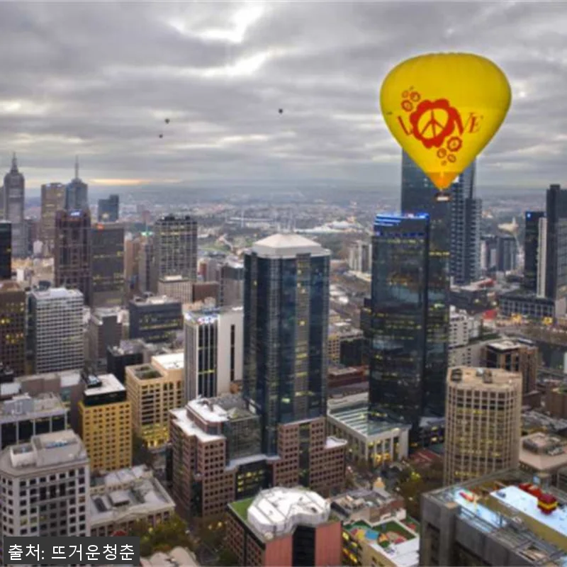 호주 빅토리아 멜버른 열기구 투어, 관련 이미지 1