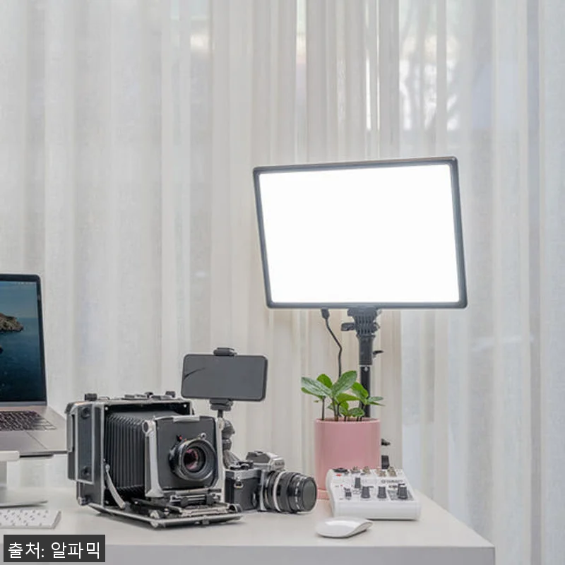 알파믹 W288 유튜브 촬영 방송조명 관련 이미지 1