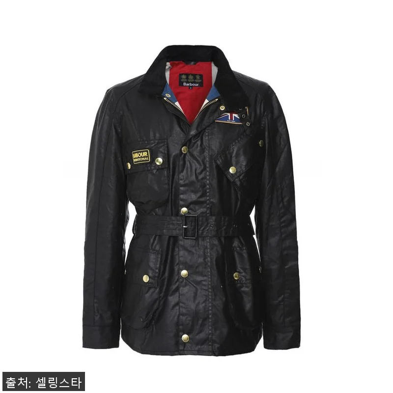 바버 인터내셔널 유니언잭 왁스 자켓 관련 이미지 1
