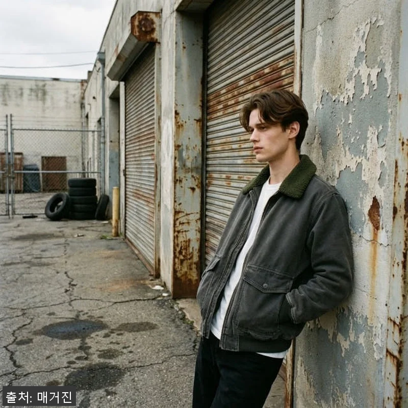 DOHC 헤리티지 쉐르파칼라 루즈핏 관련 이미지 1