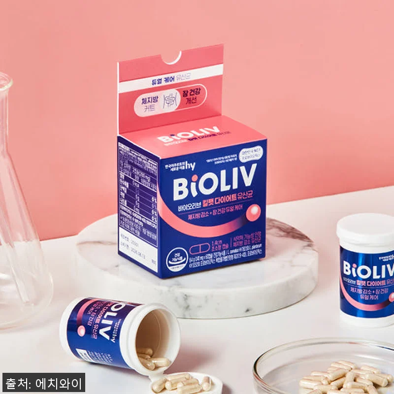 바이오리브 킬팻 다이어트 유산균 60 관련 이미지 1