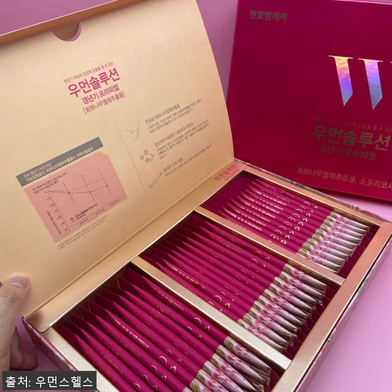 갱년기 여성 호르몬 우먼솔루션 5박스 관련 이미지 2