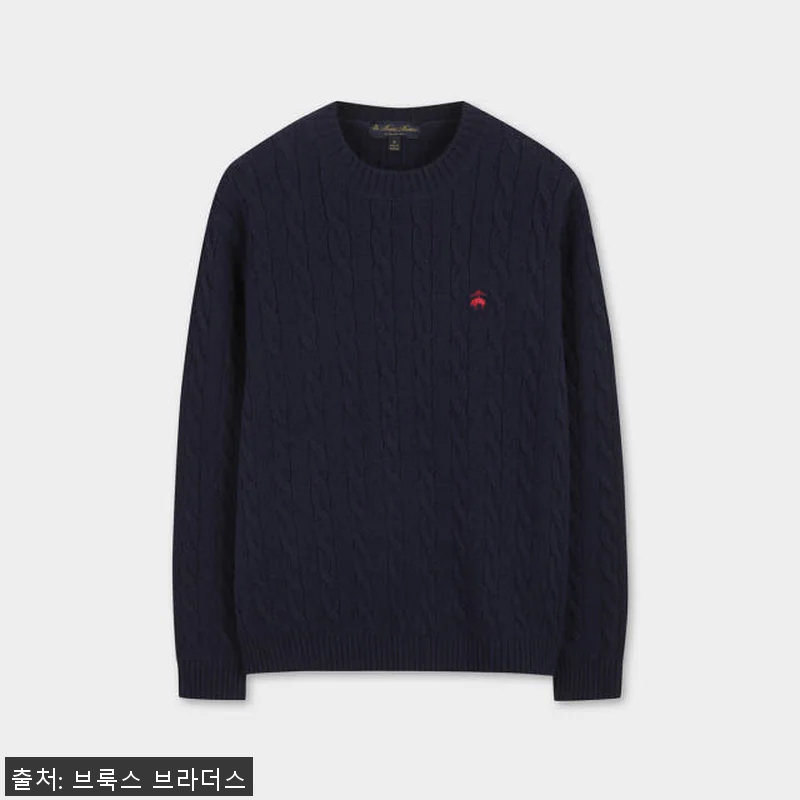 브룩스브라더스 셔틀랜드 케이블 풀오버 관련 이미지 2