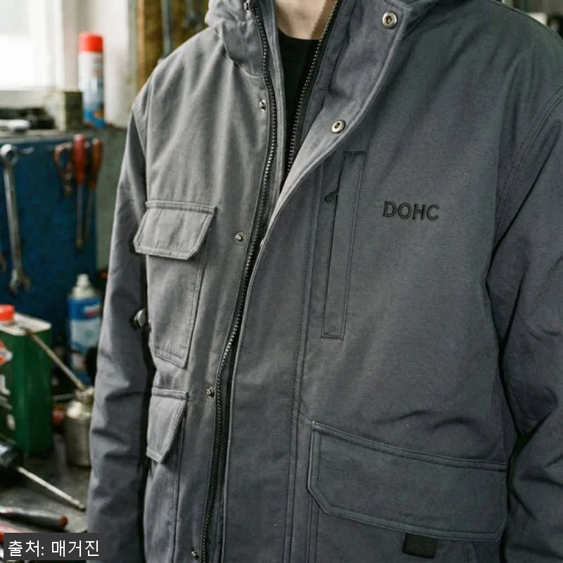 DOHC 헤리티지 구스다운 야상 패딩 관련 이미지 2