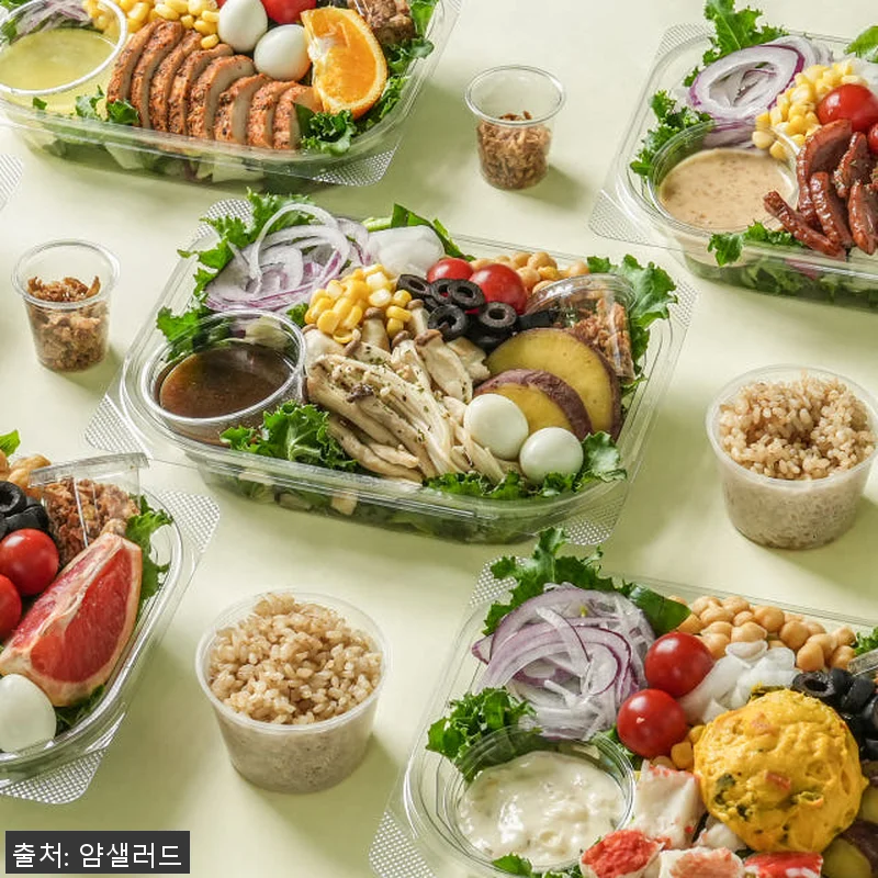 얌샐러드 샐러드 정기배송 4주식단 사 관련 이미지 1