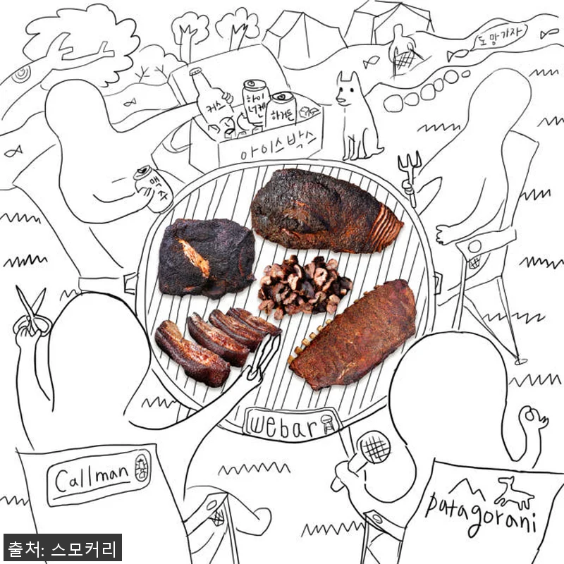 스모커리 텍사스바베큐 클래식 팩 사용 관련 이미지 2