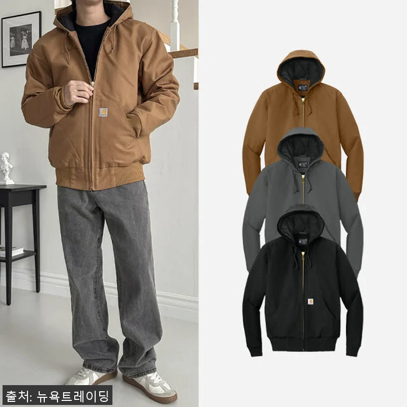 칼하트 덕 액티브 후드 자켓 점퍼 J 관련 이미지 2