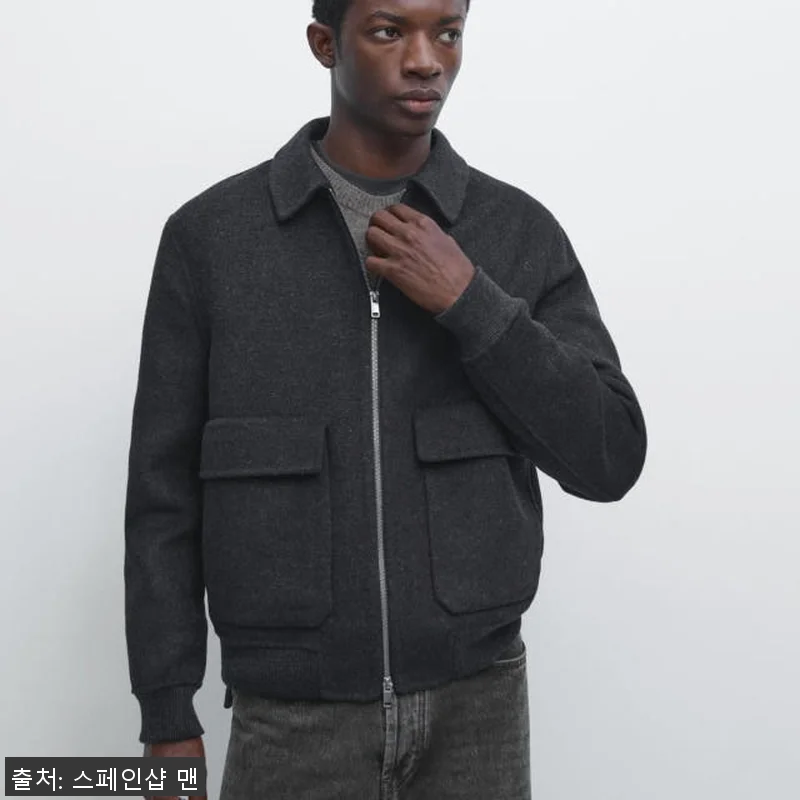 마시모두띠 테크니컬 울블렌드 집업 재 관련 이미지 2