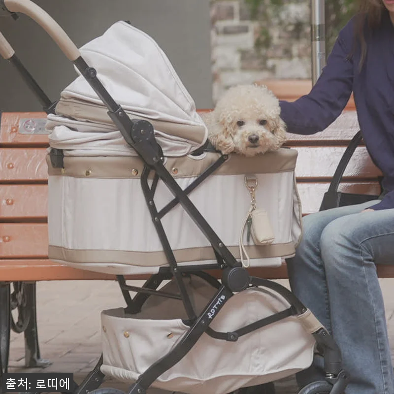 로띠에 에어라이트 강아지유모차 노블레 관련 이미지 3