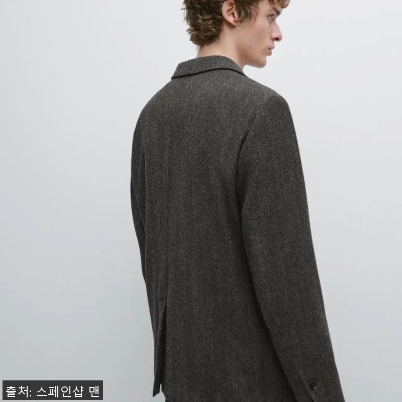 마시모두띠 헤링본 울블렌드 테일러드 관련 이미지 3