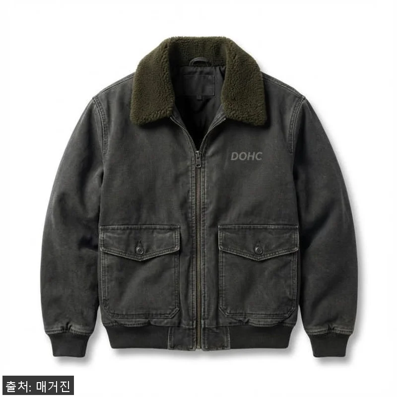 DOHC 헤리티지 쉐르파칼라 루즈핏 관련 이미지 3