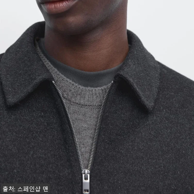 마시모두띠 테크니컬 울블렌드 집업 재 관련 이미지 4