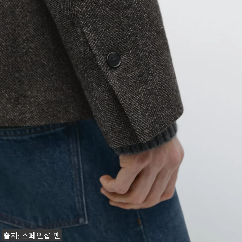 마시모두띠 헤링본 울블렌드 테일러드 관련 이미지 4